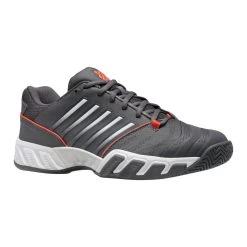 K-Swiss BigShot Light 4 Men's Tennis Shoe (Asphalt/White/Orange) 11 K-Swiss BigShot Light 4 Men's Tennis Shoe (Asphalt/White/Orange) -Sports Gear Sales Store 06989 010.01