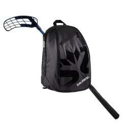 Salming Multi Sport Backpack Racquet Bag (Black) -Sports Gear Sales Store 1159873 0101 with lacrosse