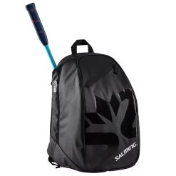 Salming Multi Sport Backpack Racquet Bag (Black) -Sports Gear Sales Store 1159873 0101 with racquet
