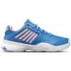 K-Swiss Court Express OMNI Junior Tennis Shoe (Blue/Pink/White)
