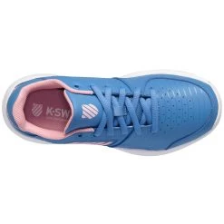 K-Swiss Court Express OMNI Junior Tennis Shoe (Blue/Pink/White) -Sports Gear Sales Store 86609 454.06
