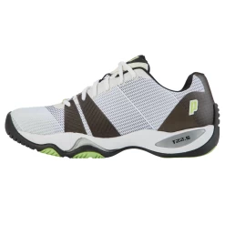 Prince T22.5 Men's Tennis Shoe (White/Green/Black) 7 Prince T22.5 Men's Tennis Shoe (White/Green/Black) -Sports Gear Sales Store 8P491149 LATERAL