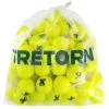Tretorn Micro-X Pressureless Yellow Tennis Balls - 72 Ball Bag