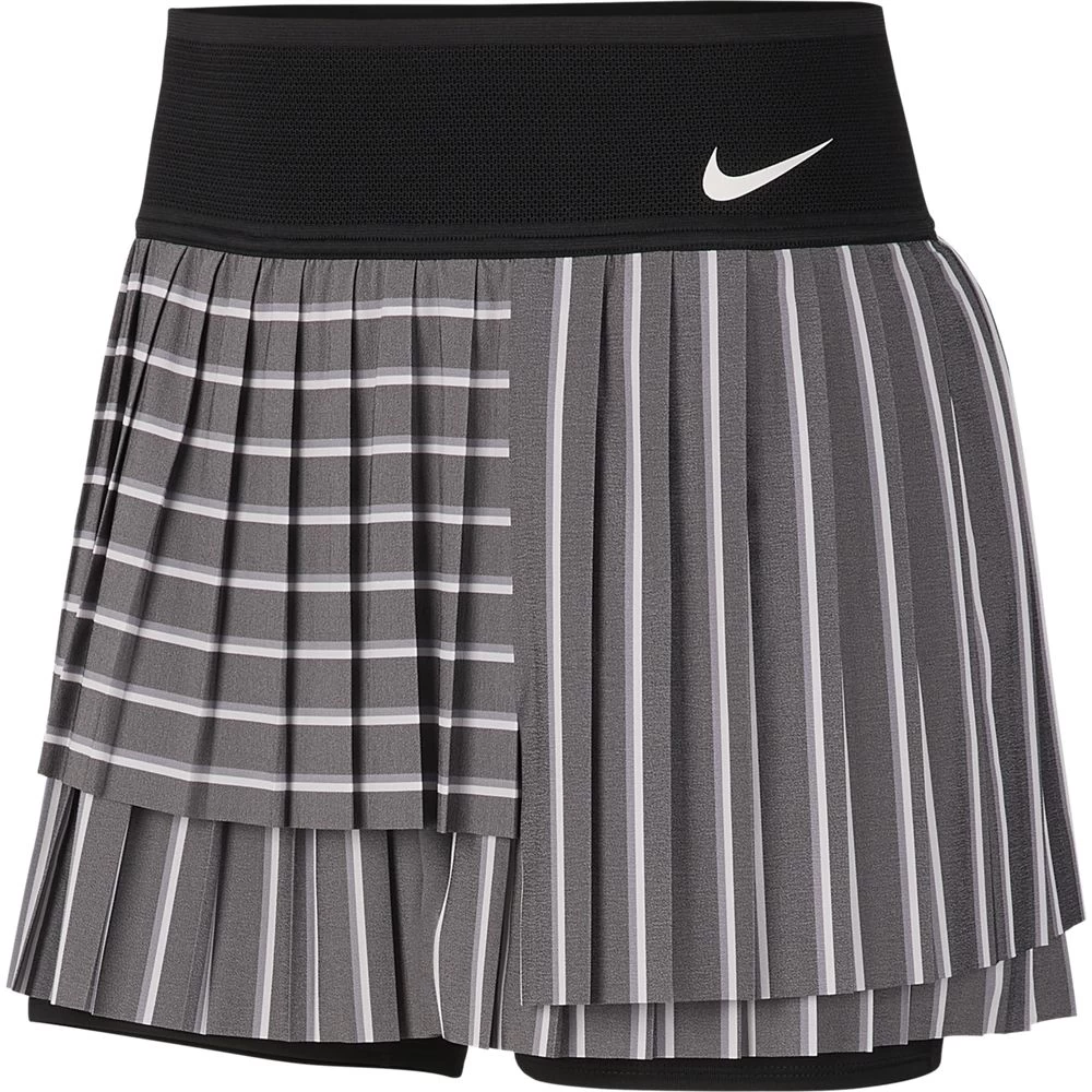 Nike Women's Slam Skirt (Black/White) 1 Nike Women's Slam Skirt (Black/White)
