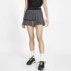 Nike Women's Slam Skirt (Black/White) 9 Nike Women's Slam Skirt (Black/White) -Sports Gear Sales Store CI9401 015 PHSFM001 1000