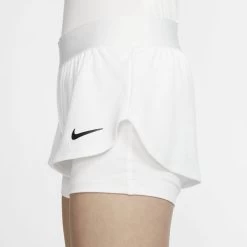 Nike Girl's Court Dri-Fit Flex Shorts (White) -Sports Gear Sales Store CJ0948 100 PHSYM002 1000
