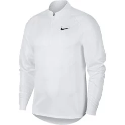 Nike Men's Court Challenger Long Sleeve Top (White/Black) 12 Nike Men's Court Challenger Long Sleeve Top (White/Black) -Sports Gear Sales Store CK9822 100 PHSFH001 1000