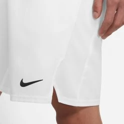 Nike Men's Dri-FIT Victory 9-Inch Shorts (White/Black) -Sports Gear Sales Store CV2545 100 PHSYM005 3144