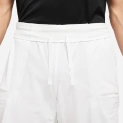 Nike Men's Dri-FIT Slam 9 Inch Shorts (White/Black) -Sports Gear Sales Store CV2709 100 PHSYM003 3144