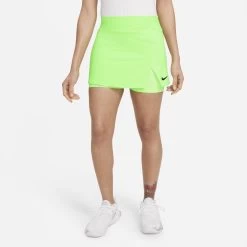 Nike Women's Dri-FIT Victory Stretch Skirt (Lime Glow/Black) -Sports Gear Sales Store CV4729 345 PHSFM001 3144