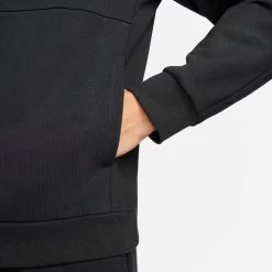 Nike Men's Fleece Heritage Tennis Hoodie (Black) -Sports Gear Sales Store DA5711 010 PHSYM002 3144