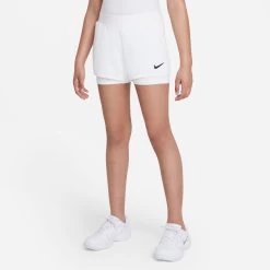 Nike Girls' Dri-FIT Victory Shorts (White/Black) 11 Nike Girls' Dri-FIT Victory Shorts (White/Black) -Sports Gear Sales Store DB5612 100 PHSFM001 3144
