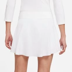 Nike Women's Dri-FIT Club Tennis Skirt (White/Black) -Sports Gear Sales Store DB5935 100 PHSYM001 3144