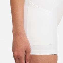 Nike Women's Dri-FIT Club Tennis Skirt (White/Black) -Sports Gear Sales Store DB5935 100 PHSYM003 3144