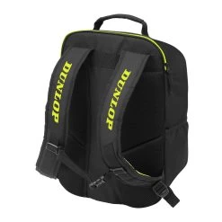 Dunlop SX Performance Backpack Racquet Bag (Black/Yellow) -Sports Gear Sales Store DT20 10295189 SX PERFORMANCE BACKPACK BLK YLW 3