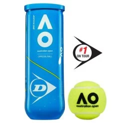 Dunlop Australian Open Extra Duty Tennis Balls