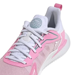 Adidas Defiant Speed Women's Tennis Shoe (Pink/White) -Sports Gear Sales Store GV9529 9 FOOTWEAR Photography DetailView2 transparent