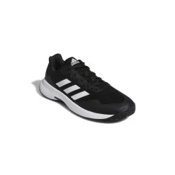 Adidas GameCourt 2 Men's Tennis Shoe (Black/White) 14 Adidas GameCourt 2 Men's Tennis Shoe (Black/White) -Sports Gear Sales Store GW2990 6 FOOTWEAR Photography FrontLateralTopView white