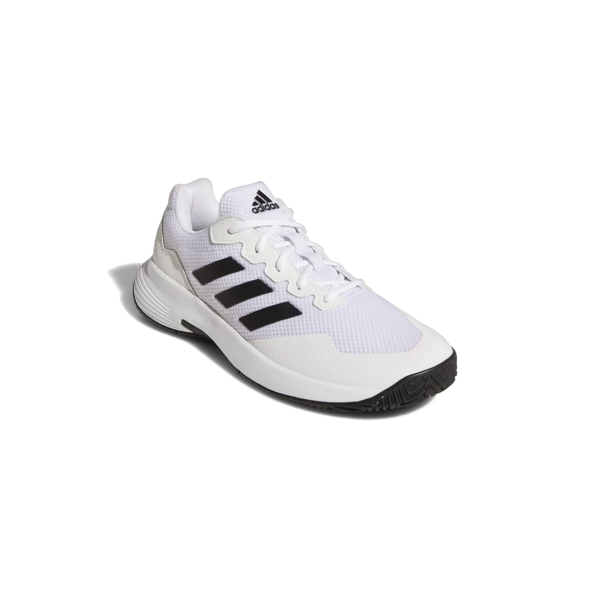 Adidas GameCourt 2 Men's Tennis Shoe (White/Black) 5 Adidas GameCourt 2 Men's Tennis Shoe (White/Black) - Image 5