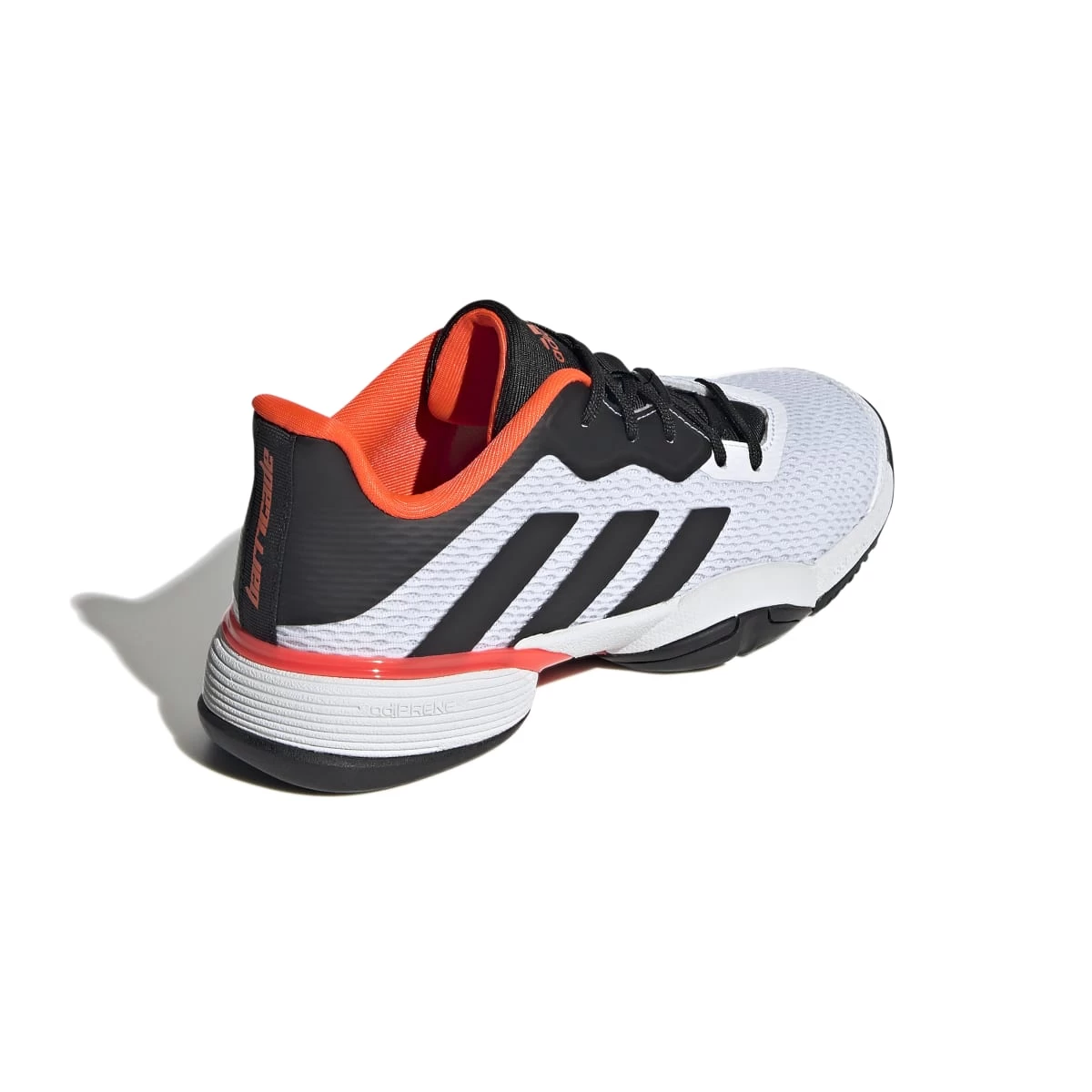 Adidas Barricade Junior Tennis Shoe (White/Black/Red) 6 Adidas Barricade Junior Tennis Shoe (White/Black/Red) - Image 6