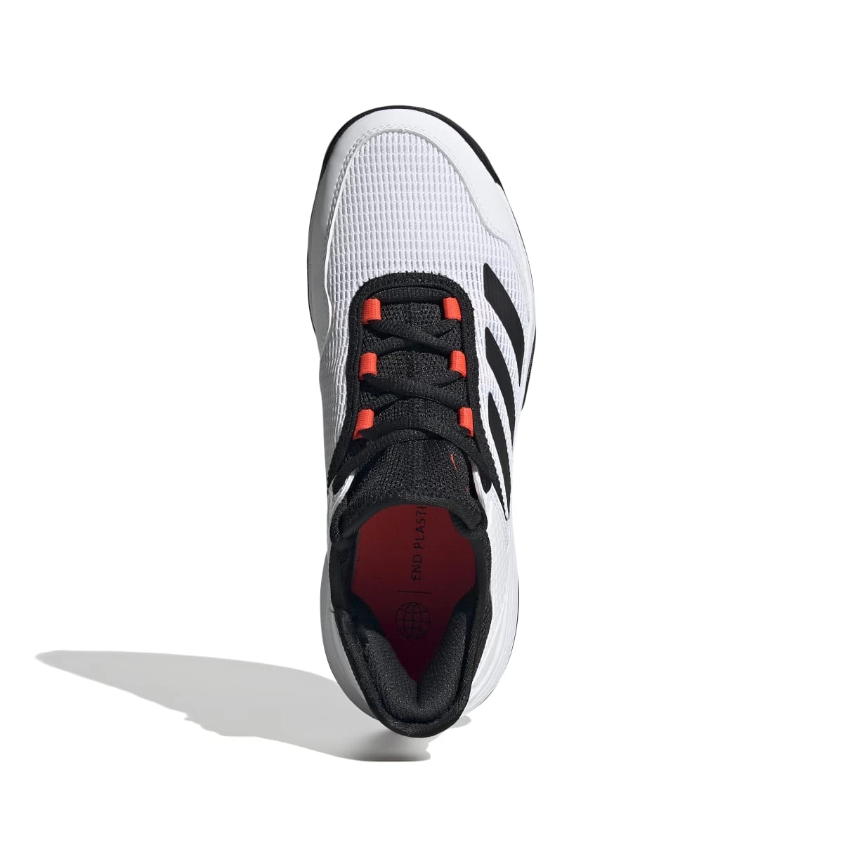 Adidas Ubersonic 4 Junior Tennis Shoe (White/Black/Red) 4 Adidas Ubersonic 4 Junior Tennis Shoe (White/Black/Red) - Image 4