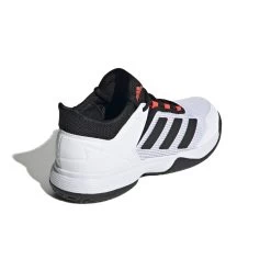 Adidas Ubersonic 4 Junior Tennis Shoe (White/Black/Red) 13 Adidas Ubersonic 4 Junior Tennis Shoe (White/Black/Red) -Sports Gear Sales Store GW2997 7 FOOTWEAR Photography BackLateralTopView white
