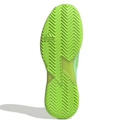 Adidas Adizero Ubersonic 4 Men's Tennis Shoe (Beam Green/Signal Green) 9 Adidas Adizero Ubersonic 4 Men's Tennis Shoe (Beam Green/Signal Green) -Sports Gear Sales Store GW6793 4 FOOTWEAR Photography BottomView white