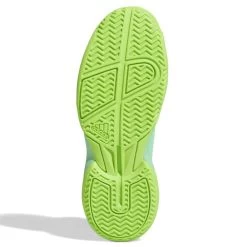 Adidas Ubersonic 4 Junior Tennis Shoe (Beam Green/Signal Green) -Sports Gear Sales Store GY4019 4 FOOTWEAR Photography BottomView white