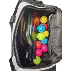 Head Novak Djokovic Duffel Bag (White/Black) 11 Head Novak Djokovic Duffel Bag (White/Black) -Sports Gear Sales Store HEAD Djokovic Duffel PB 2