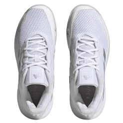 Adidas CourtJam Control Women's Tennis Shoe (White) 10 Adidas CourtJam Control Women's Tennis Shoe (White) -Sports Gear Sales Store HQ8473 3 FOOTWEAR Photography TopPortraitView transparent