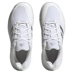 Adidas GameCourt 2 Women's Tennis Shoe (White) -Sports Gear Sales Store HQ8476 3 FOOTWEAR Photography TopPortraitView transparent