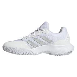 Adidas GameCourt 2 Women's Tennis Shoe (White) -Sports Gear Sales Store HQ8476 5 FOOTWEAR Photography SideMedialCenterView transparent