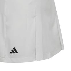 Adidas Girl's Club Pleated Skirt (White) 8 Adidas Girl's Club Pleated Skirt (White) -Sports Gear Sales Store HS0542 3 APPAREL Photography DetailView1 transparent
