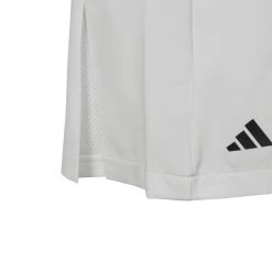 Adidas Girl's Club Pleated Skirt (White) 9 Adidas Girl's Club Pleated Skirt (White) -Sports Gear Sales Store HS0542 5 APPAREL Photography DetailView3 transparent