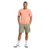 Adidas Men's 3 Stripe 7-inch Club Shorts (Khaki)