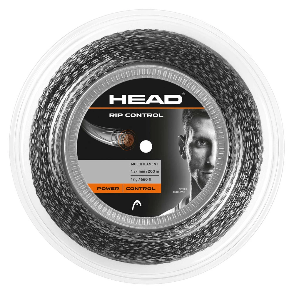 Head RIP Control 17/1.25 Tennis String Reel (Black) 1 Head RIP Control 17/1.25 Tennis String Reel (Black)