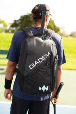 Diadem Nova Tour Backpack Racquet Bag (Black/Chrome) -Sports Gear Sales Store Nova Backpack 2 1800x1800 c8006b4e 4e17 43eb 87f5 3a975f8b804d