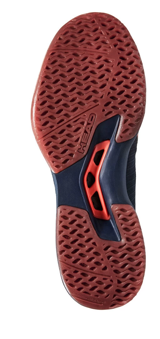 Head Sprint Pro 3.0 Men's Indoor Court Shoe (Red/Navy) 2 Head Sprint Pro 3.0 Men's Indoor Court Shoe (Red/Navy) - Image 2