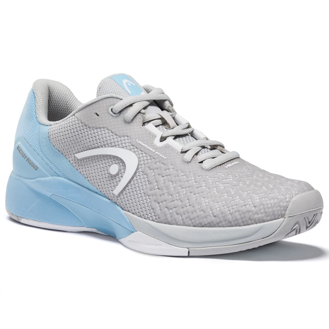 Head Revolt Pro 3.5 Women's Tennis Shoe (Grey/Light Blue) 1 Head Revolt Pro 3.5 Women's Tennis Shoe (Grey/Light Blue)