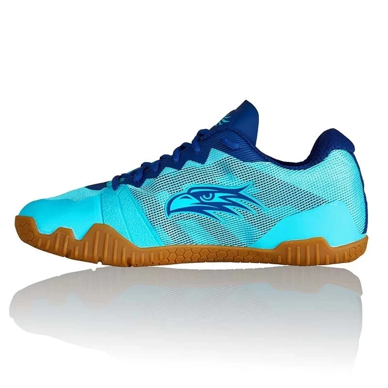 Salming Hawk Women's Indoor Court Shoe (Turquoise/Limoges Blue) 4 Salming Hawk Women's Indoor Court Shoe (Turquoise/Limoges Blue) - Image 4
