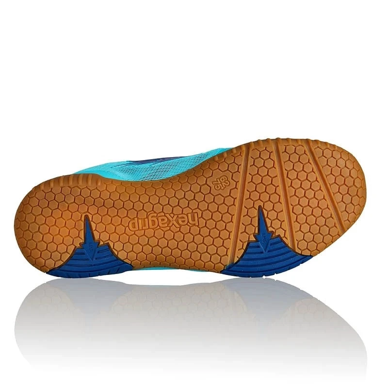 Salming Hawk Women's Indoor Court Shoe (Turquoise/Limoges Blue) 3 Salming Hawk Women's Indoor Court Shoe (Turquoise/Limoges Blue) - Image 3
