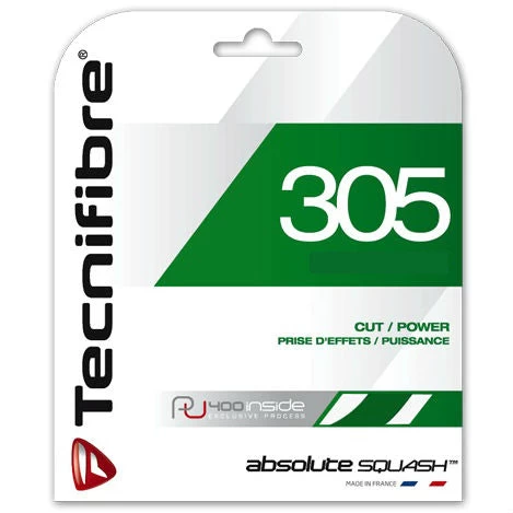 Tecnifibre 305 18 Squash String (Green) 1 Tecnifibre 305 18 Squash String (Green)