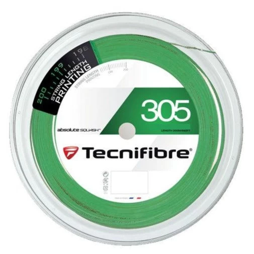 Tecnifibre 305 17L Squash String Reel (Green) 1 Tecnifibre 305 17L Squash String Reel (Green)