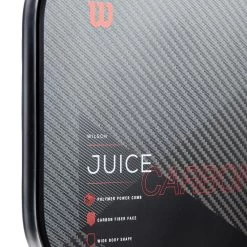 Wilson Juice Carbon (Black) -Sports Gear Sales Store WR064911U 4 Juice Carbon BL RD.png.cq5dam.web .1200.1200