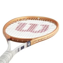 Wilson Blade 98 16x19 V7 Roland Garros 11 Wilson Blade 98 16x19 V7 Roland Garros -Sports Gear Sales Store WR068611U 4 Blade 98 16x19 Roland Garros OR BU GY.png.cq5dam.web .1200.1200
