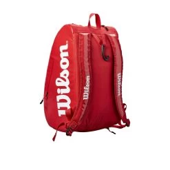 Wilson Super Tour PaddlePak Pickleball Bag (Red) 5 Wilson Super Tour PaddlePak Pickleball Bag (Red) -Sports Gear Sales Store WR8004901001Super Tour Paddlepak BackStanding
