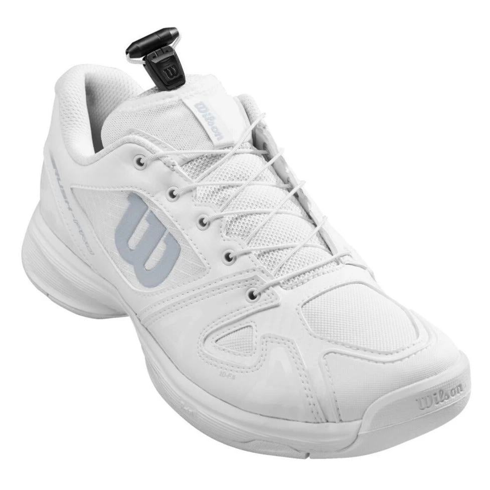 Wilson Rush Pro QL Junior Tennis Shoe (White) 1 Wilson Rush Pro QL Junior Tennis Shoe (White)