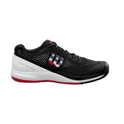 Wilson Rush Pro 3.0 Men's Pickleball Shoe (Black/White/Red) 9 Wilson Rush Pro 3.0 Men's Pickleball Shoe (Black/White/Red) -Sports Gear Sales Store WRS328230 0 Rush Pro 3 Pickleball BL WH WilsonRed.png.cq5dam.web .1200.1200