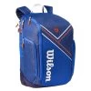 Wilson Super Tour Roland Garros Backpack Racquet Bag (Blue)