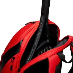 Wilson RF DNA Backpack Racquet Bag (Red/Black) -Sports Gear Sales Store Wilson WR8005302 RF DNA Backpack Red Black 10